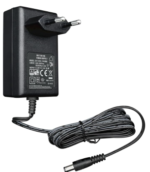 Ladegerät 12 V 1,5 A/1500 mA / Runder Stecker